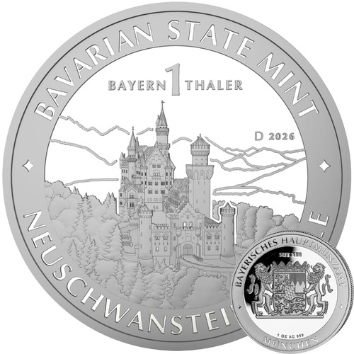 Unze silber bayern thaler - unze,