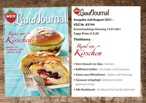 Neue weck landjournal ausgabe - weck,