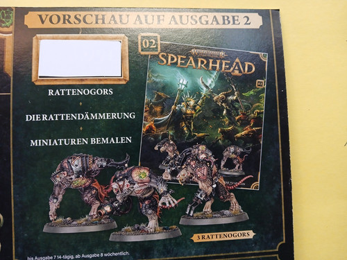 Warhammer spearhead ausgabe 2 - warhammer,